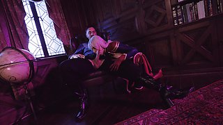 Ryan Driller drills busty milf Kenzie Taylor in a steamy scene.