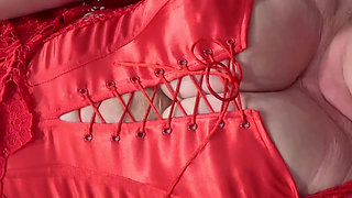 New red basque and boots