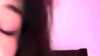 Close up teen foot worship