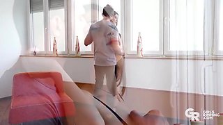 Hot Teen 18+ Babes Give Strong Asshole Licking - Anya Krey