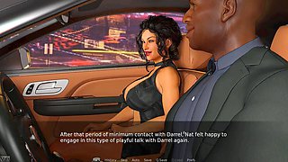A couple's duet of passion and desire. Hot wife on a date while her cuckold husband waits at home