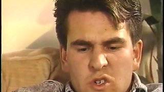 Big boobs vintage threesome fucking big cock sucking