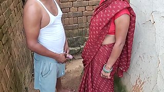 Village Bhabhi Outdoor Hardcore Fuck with Trilokinath - Horny Indian Wife Boobs Sucking and Deep Cock Pleasure