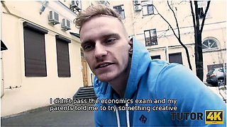 Instead Of Preparing For Exam Prankster Has Sex With New Tutor With Martin Spell