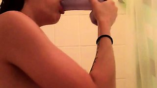 Lewd amateur brunette teen meg davis webcam masturbation