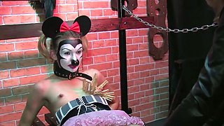 Dominatrix Dominika Controls Pierced Submissive Girl