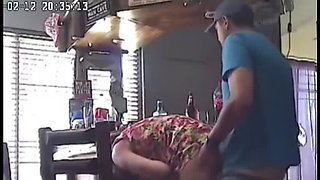Spouse Caught on Hidden Cam Cheating with Blonde Teen Babysitter