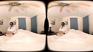 Cum Sample Help From Black Big Tits Nurse