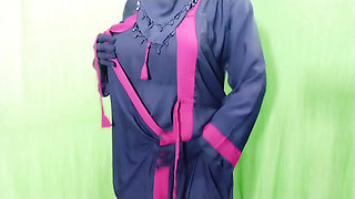 Indian beautiful hijabi muslim sexy bhabhi having sex with neighbor inside the room