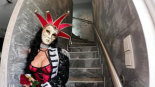 I Got a Great Venetian Mask, Take a Look.