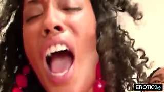 Hot German Housewife Takes Big Black Cock in Doggy Style