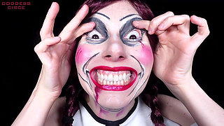 The Evil Doll Wants Your Fucking Load of Thick and Hot Cum - Creepy Crazy Face (video Request)