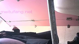 Fetish Bathroom rub hidden cam