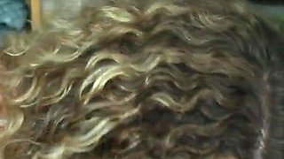 Bikini Try on & Messy BJ Facial for Stepmom