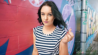 Lola Ash Glamour Video at the Graffiti Wall