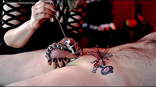 Empress Bella Sadic Loves to Penetrate All Her Slave Husband's Holes