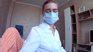 Helloelly - I Think I Got Covid, Bitch Doctor, Show Me Your Panty. Tied Sexy Doctor