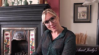 Your Teacher Charlie Rae Confronts You About Your Grades Which Leads to POV Blowjob
