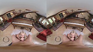 Emma's Passion - Amazing Blonde Pornstar One on One VR Sex