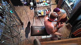 Mistress Izar Takes Her Slave to the Dungeon