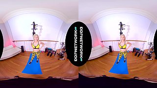 Pussy In Training - Busty Blonde Pov In The Gym