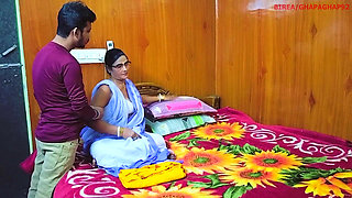 Horny Fucking Grand with Grand Desi Chodachudi When Grany Alone at Home..