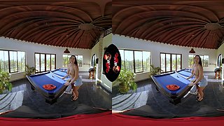 Topless Pool Persuasion - VRLatina