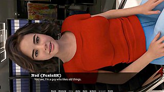 Anime hentai summer saga with 3D action featuring Misskitty2k