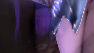 3D Big Boobs Cosplay Babe Wearing Hot Dress Got Fucked so Hard