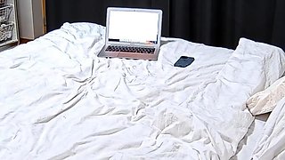 Stacked brunette goes solo toys and masturbation