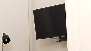 Tiffany Tatum Interracial Handjob and Cum Swallowing Blowjob