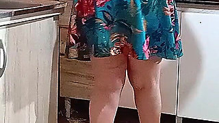 Real Homemade Sex in the Kitchen