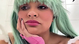 Public Toilet Farts at Cosplay Con - Gassy BBW in Cosplay