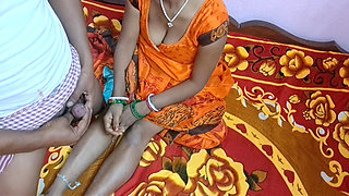 Young Indian Bhabhi in bed