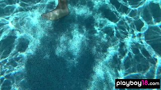 Naked ebony mommy fingers her hairy twat