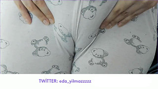 Camel Toe in Pyjama