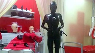 Kylies Latex Webcam Show BDSM Fun im Studio