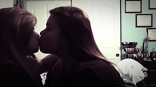 Asian Amateur Lesbians Kissing