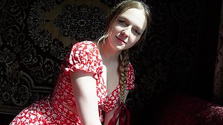 Arisha Mills Surrenders to Wild Teen Passion with Farmer