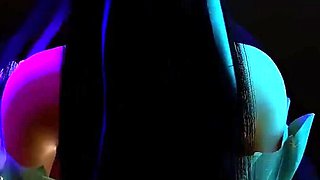 Animated Enchantment: Beauty of the Bigtits Goddess - 3D Animation