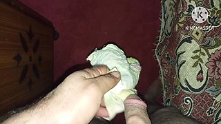 Punjabi Jatti Caught Bihari Masturbate in Her Bathroom and Punish Him