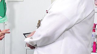 Red Pussy of Chubby Mature Eveline Magic Exposed