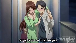 Hot Japanese Stepsister Fucks 18yo Stepbrother - Hentai Creampie & Cum in Mouth