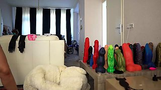 Bikini blonde amateurs first anal sex while useing a toy