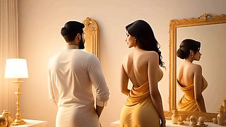 DESI COUPLES EXTREME ROMANCE TEMPTED HIM TO CUM INSIDE HER PUSSY