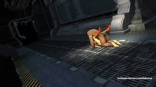 Wonderwoman Fucks Huge Troll Dick