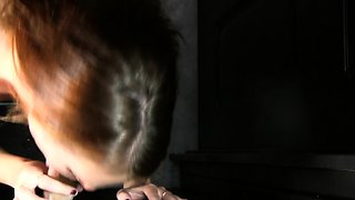 Charlie glory hole blowjob