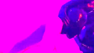 Latex Dommes Spitroast Their Slut