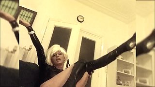 These Boots Are Made for Walking - Sexy crossdress version