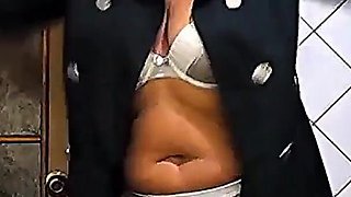 Lukerya as a Police Officer